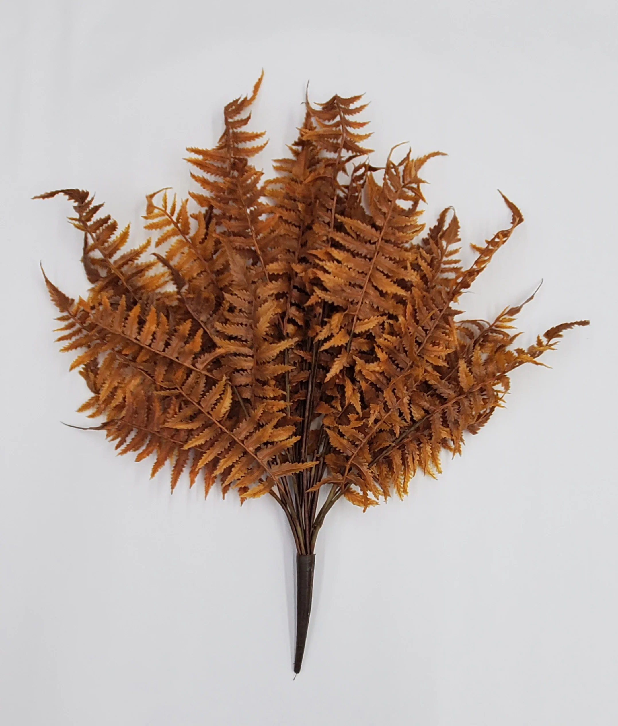 22" Fall Fern Bush - Coffee - Image 2