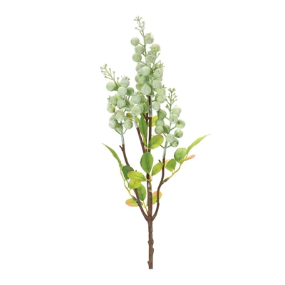 26.25" Berry Spray - Light Green