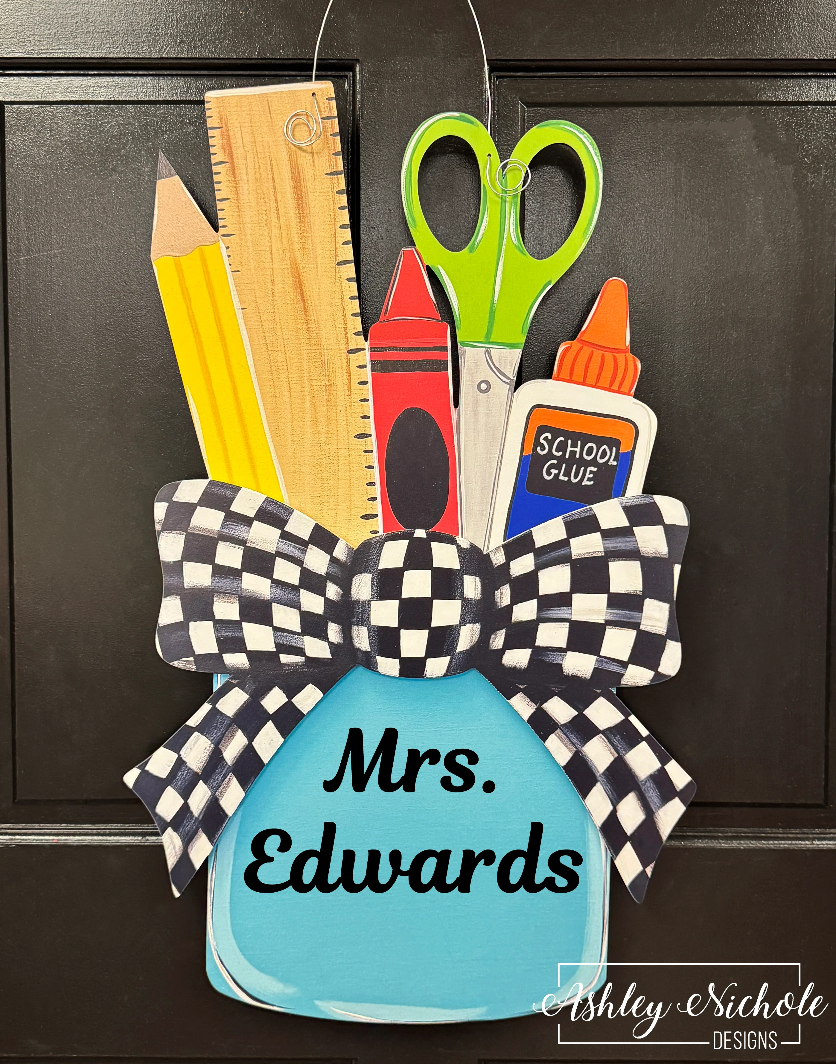 A Teacher's Cup of Possibilities - Door Hanger (UV Printed) - Image 2