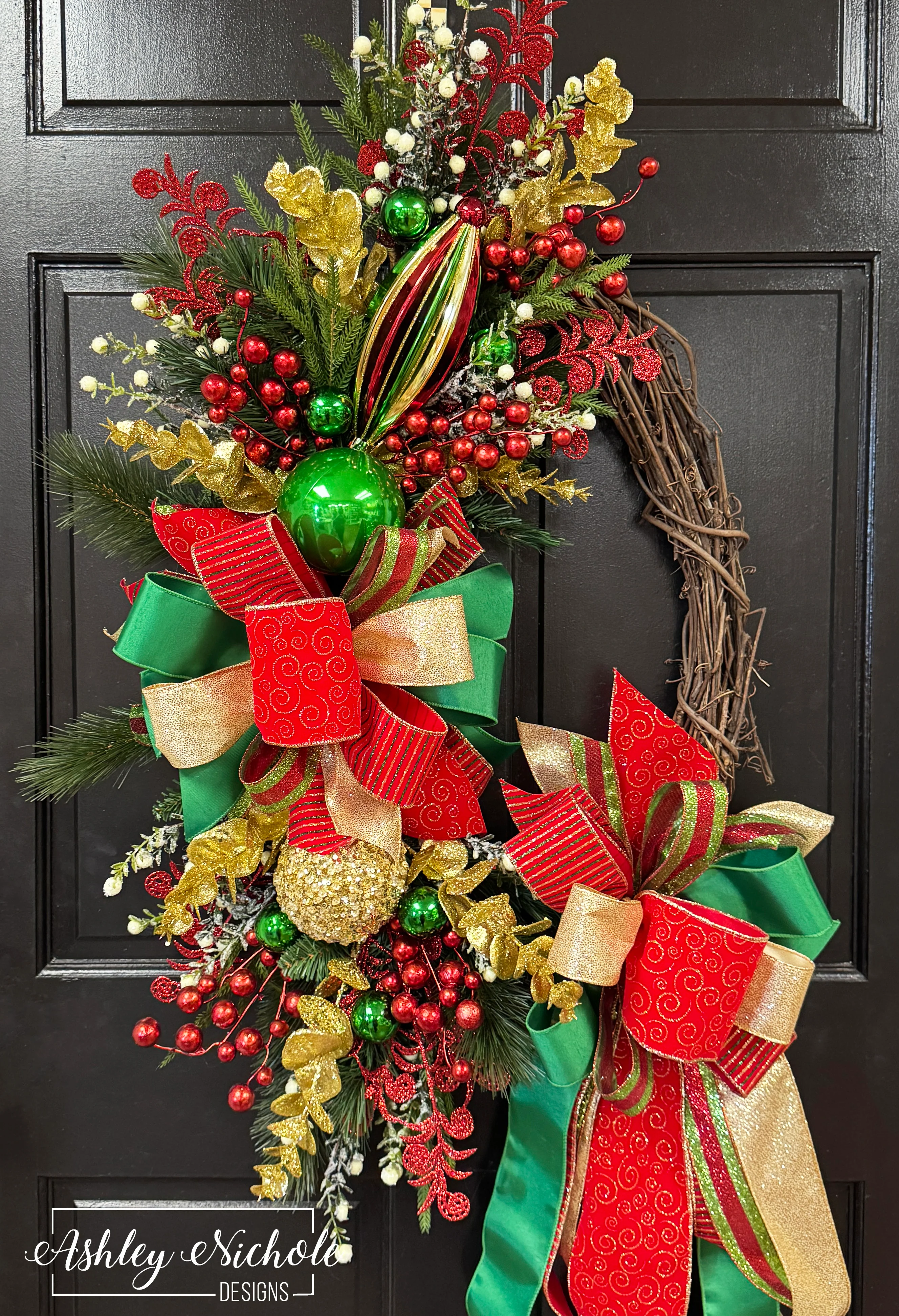 All Dressed Up For Christmas Wreath