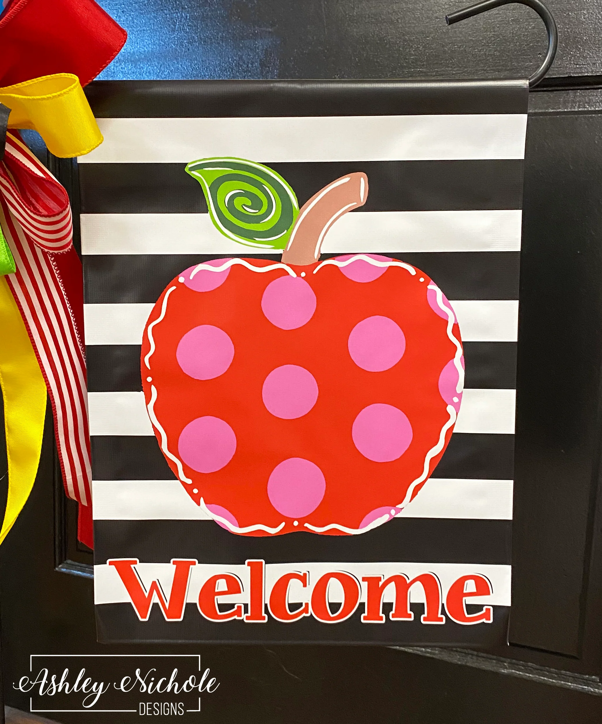 Apple - Vinyl Garden Flag
