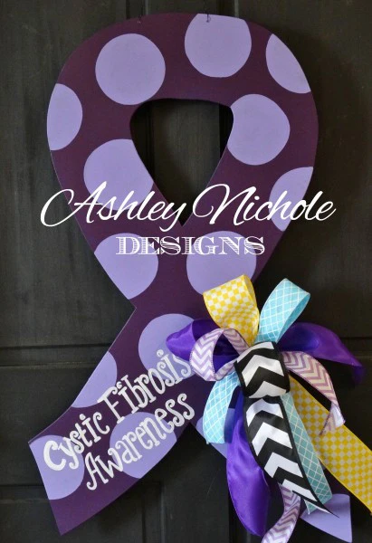 Awareness Ribbon Door Hanger - Image 3