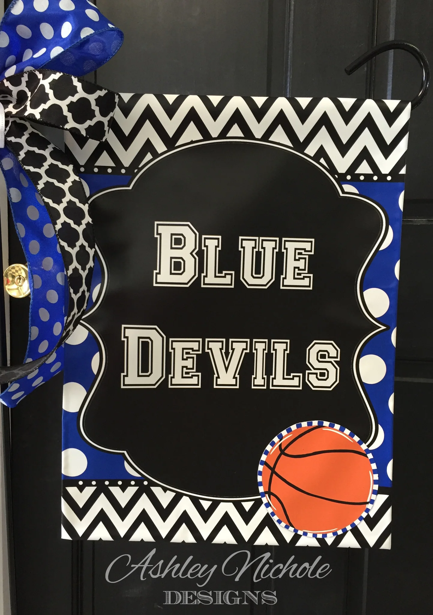 Basketball - Vinyl Garden Flag