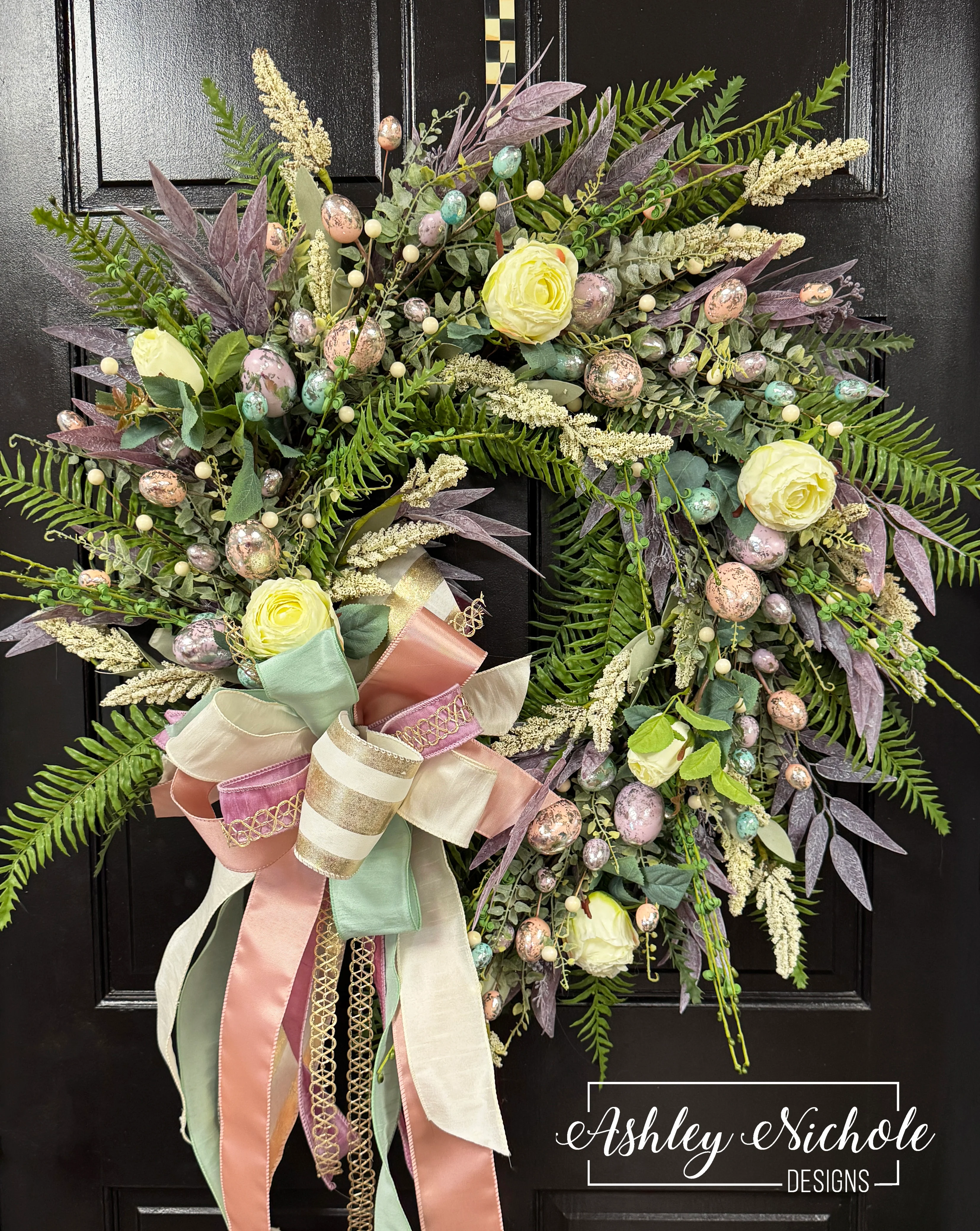 Blush & Bloom Easter Wreath