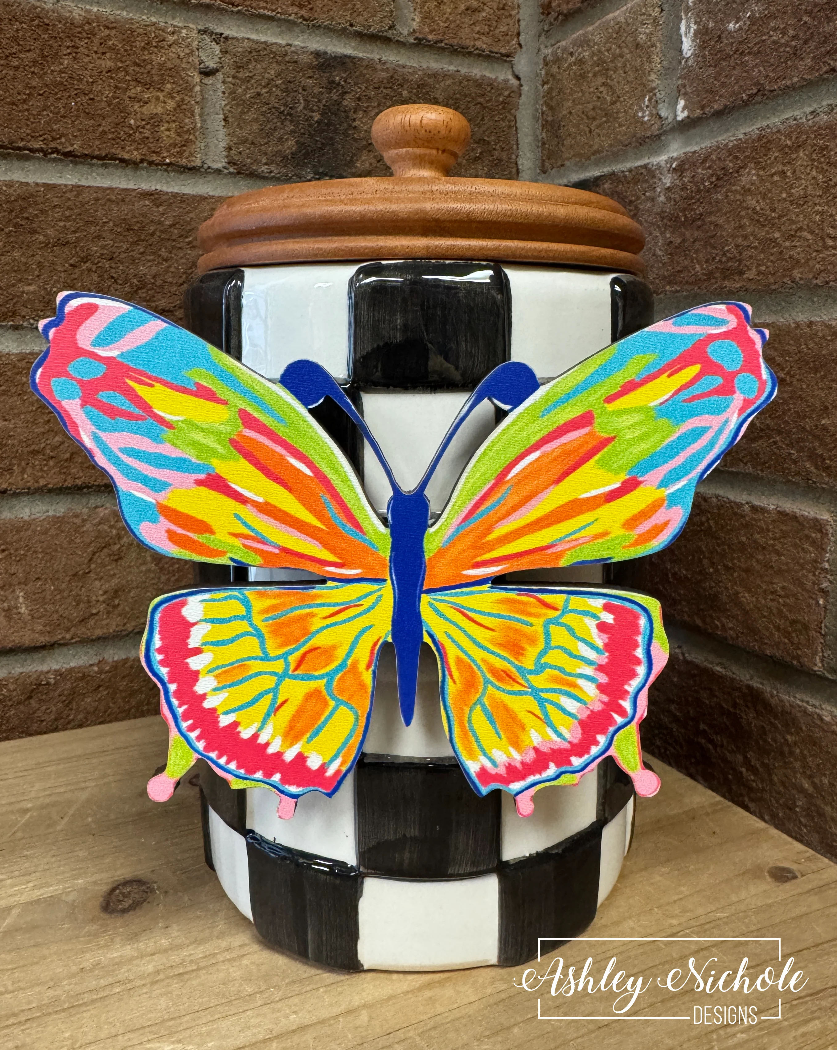 Abstract Butterfly - Mini Piece (Magnet/Velcro)