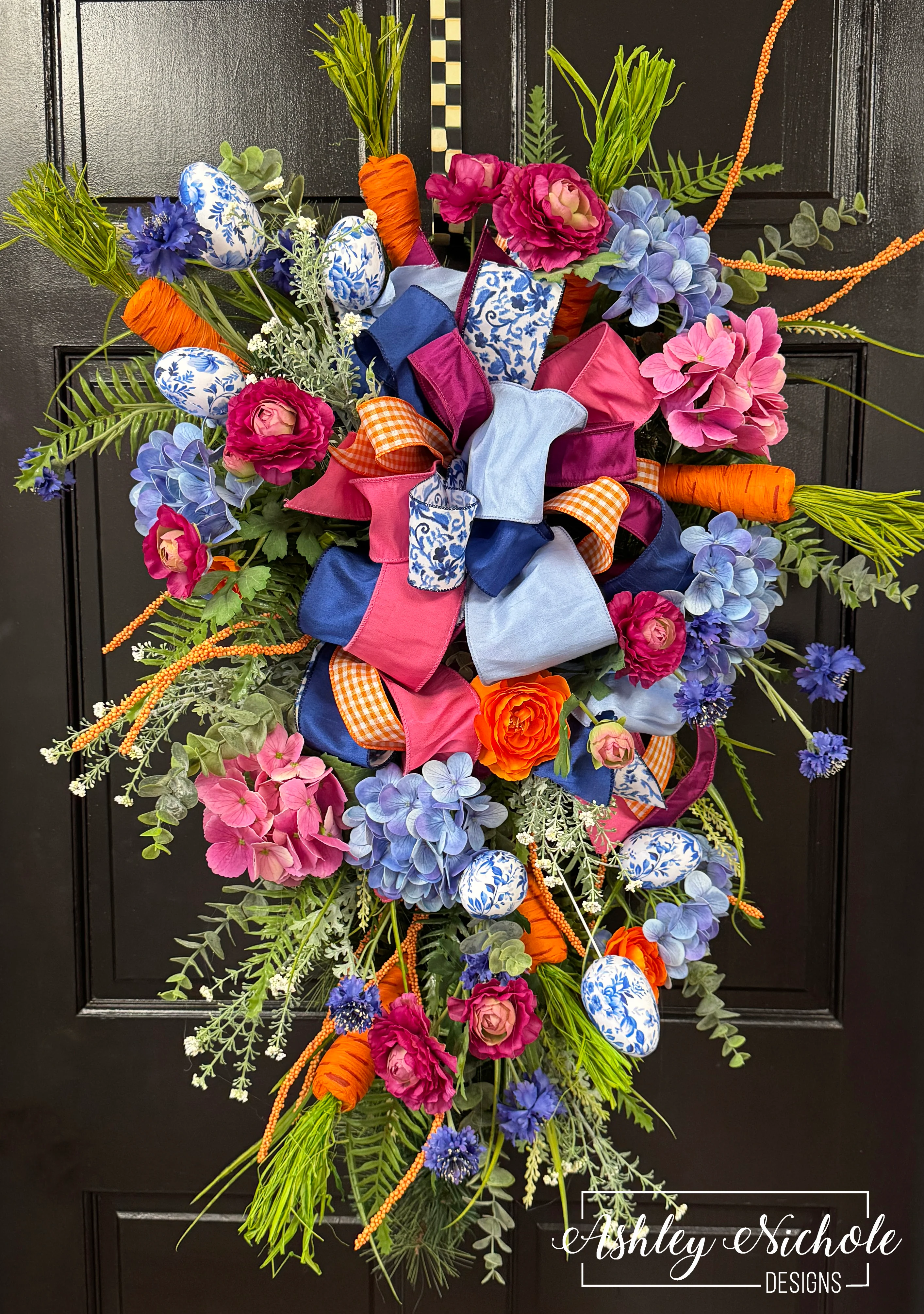 Chinoiserie Easter Garden Swag