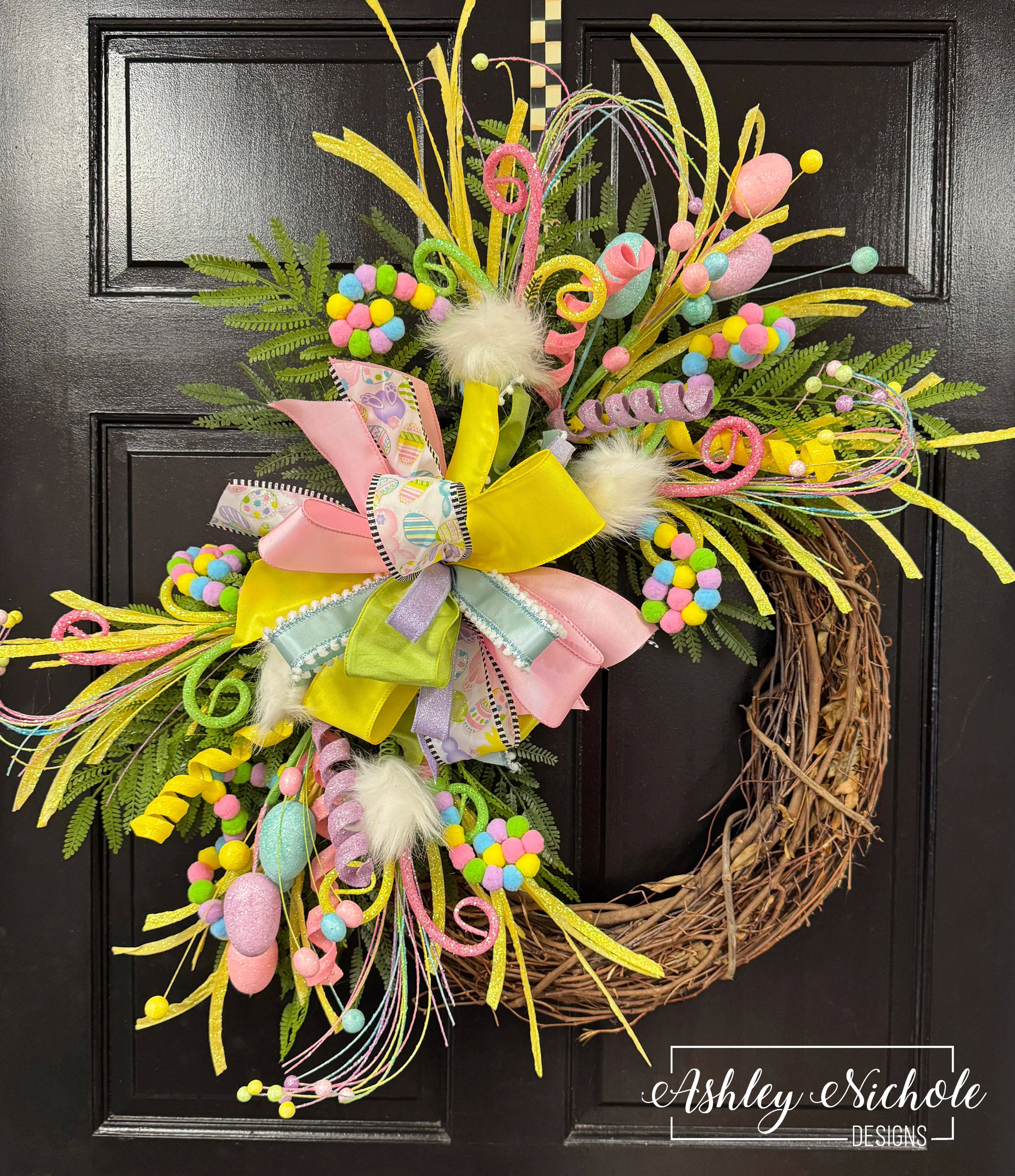 Cottontails & Confetti Easter Wreath