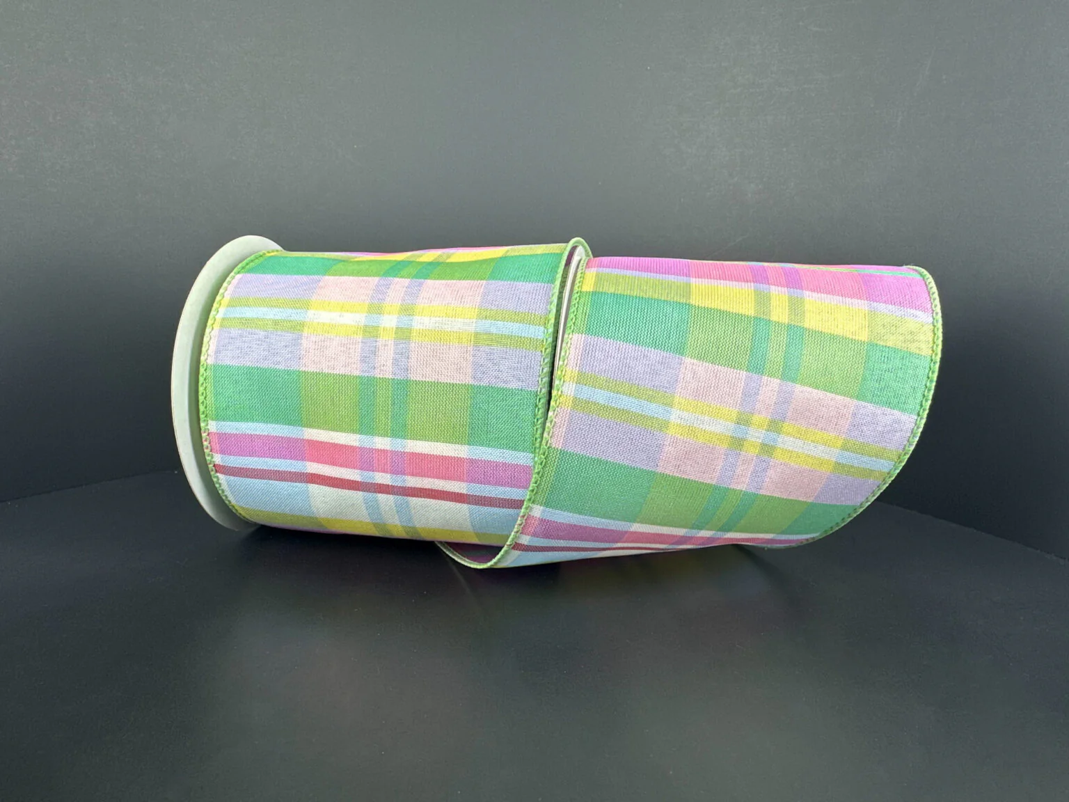 Easter Plaid Wired Ribbon - 4" x 10yds