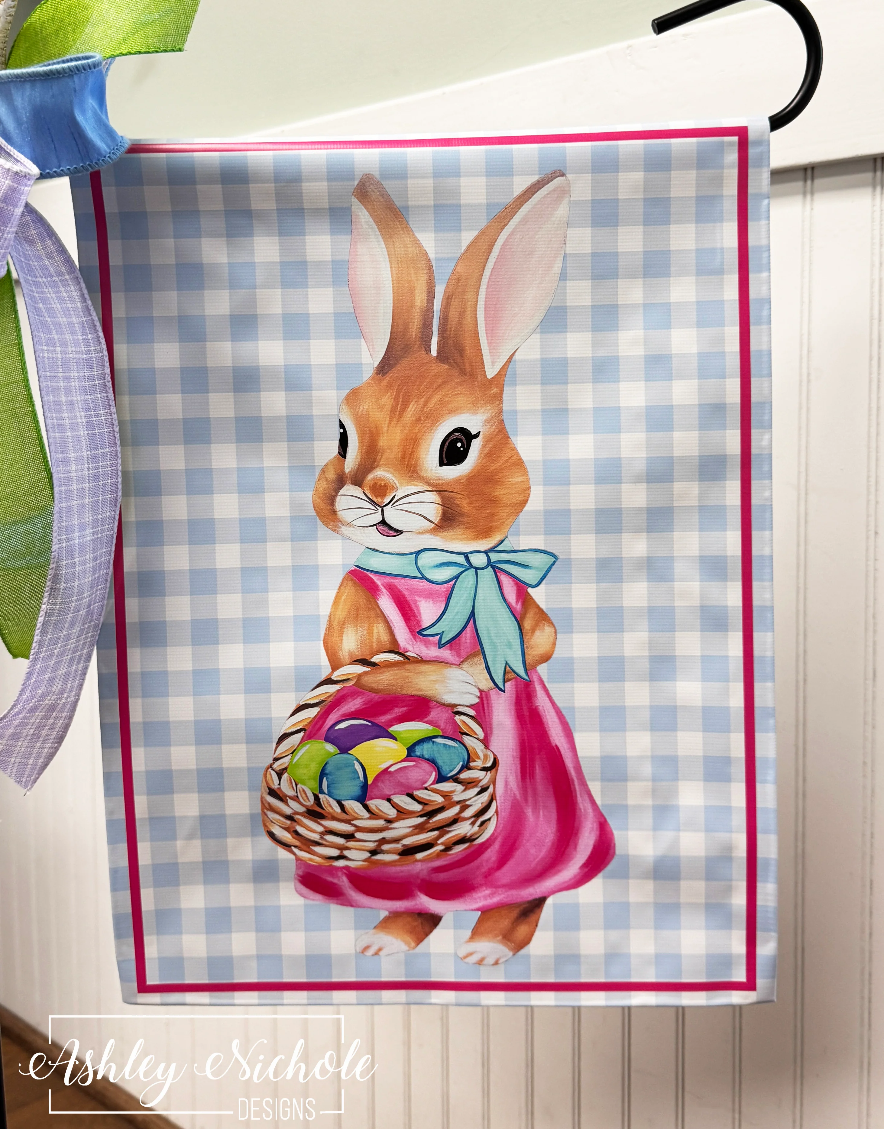 Flopsy Cottontail - Vinyl Garden Flag
