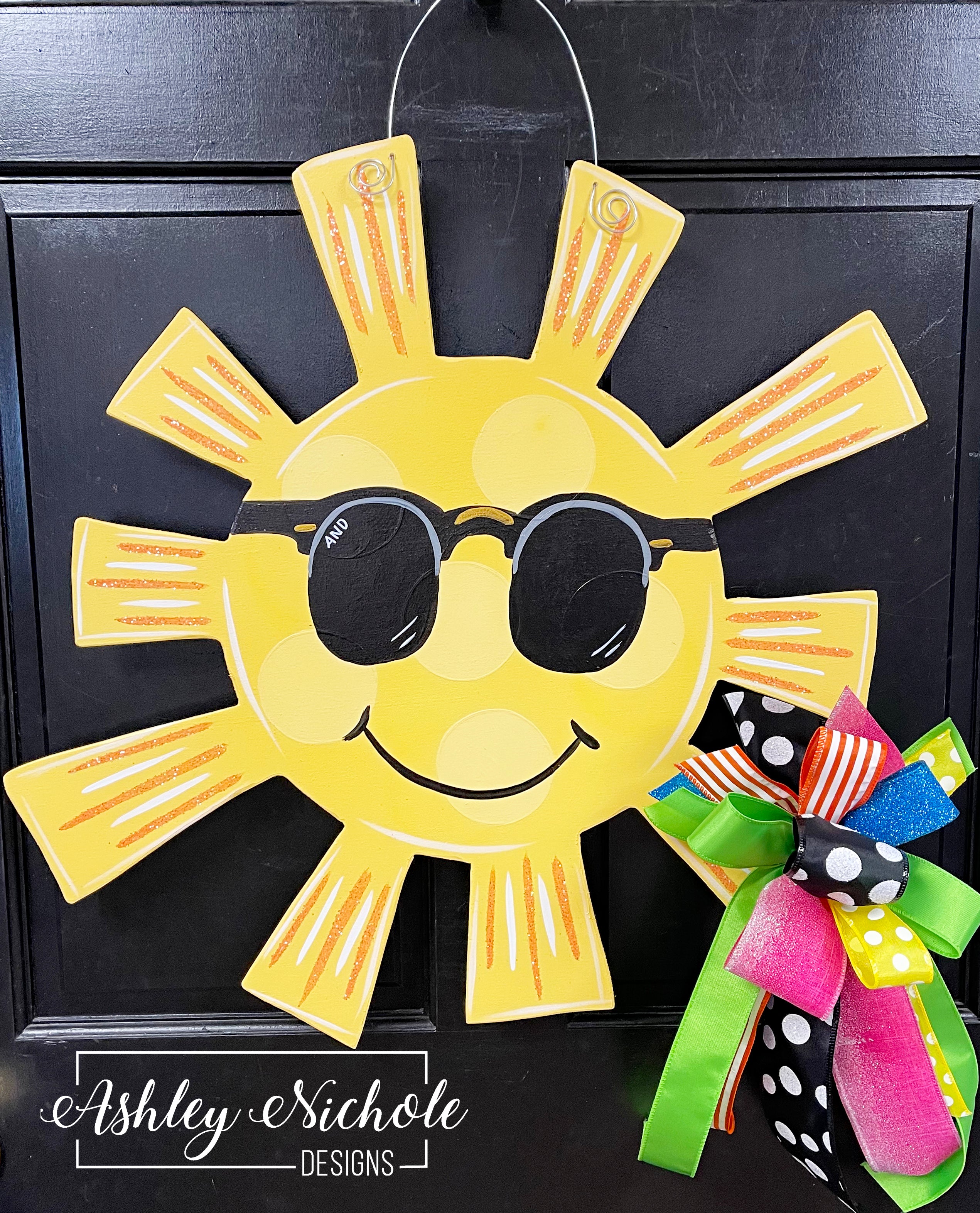 Fun in the Sun Door Hanger (Hand-Painted)