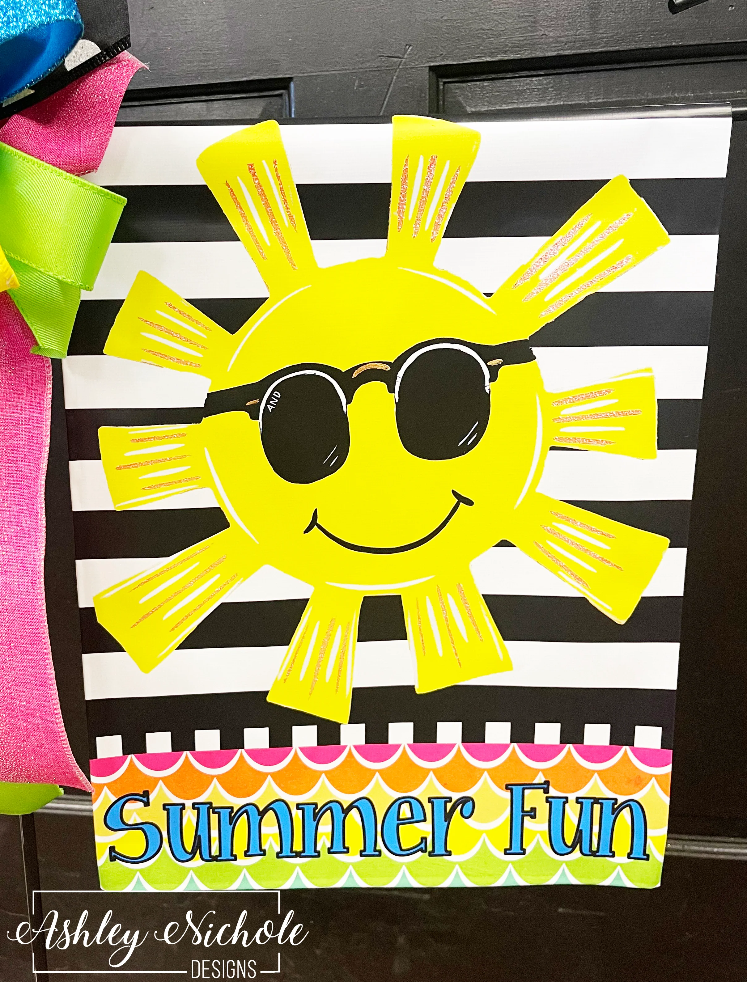 Fun in the Sun - Vinyl Garden Flag