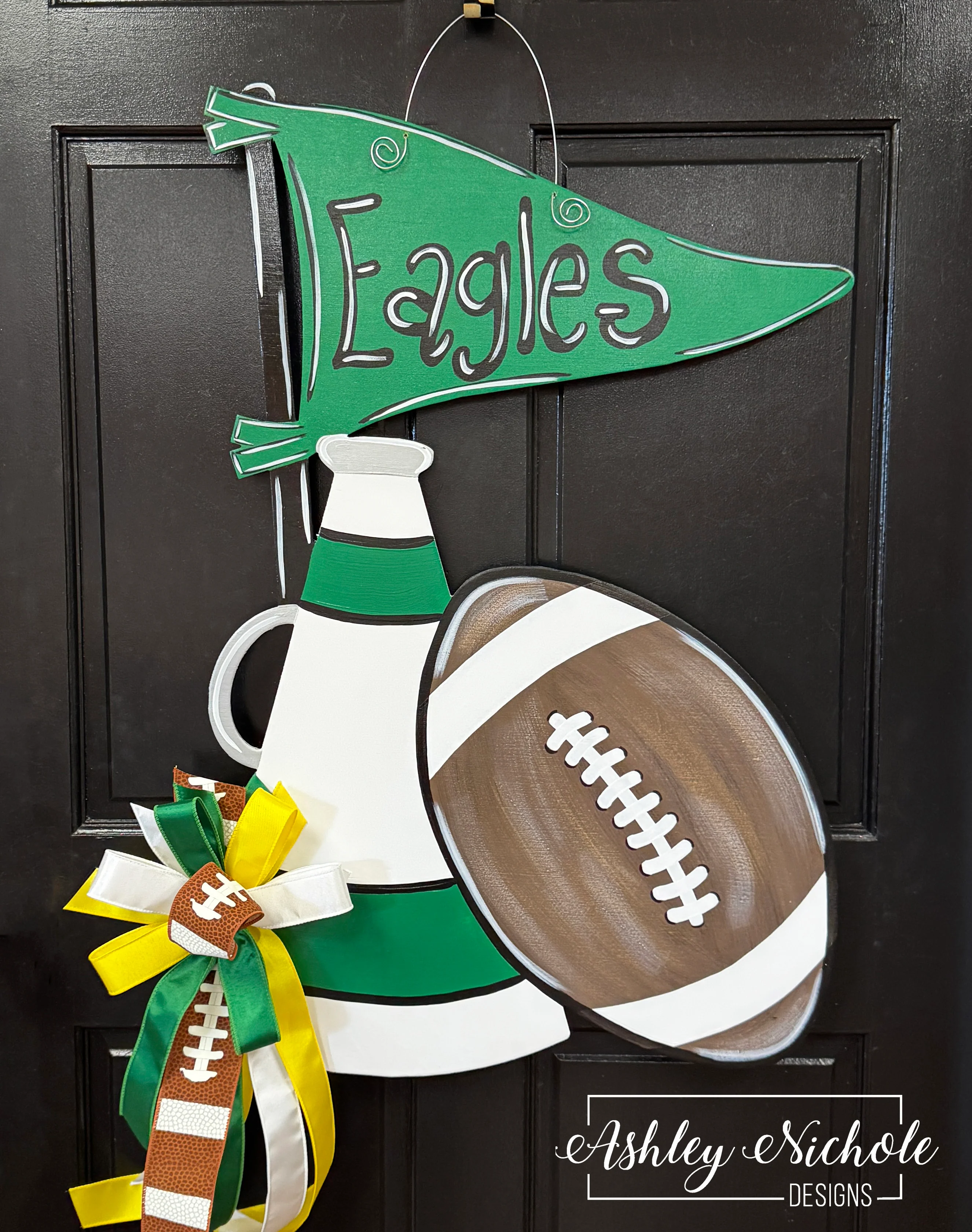 Football Game Day Spirit - Door Hanger - Image 2