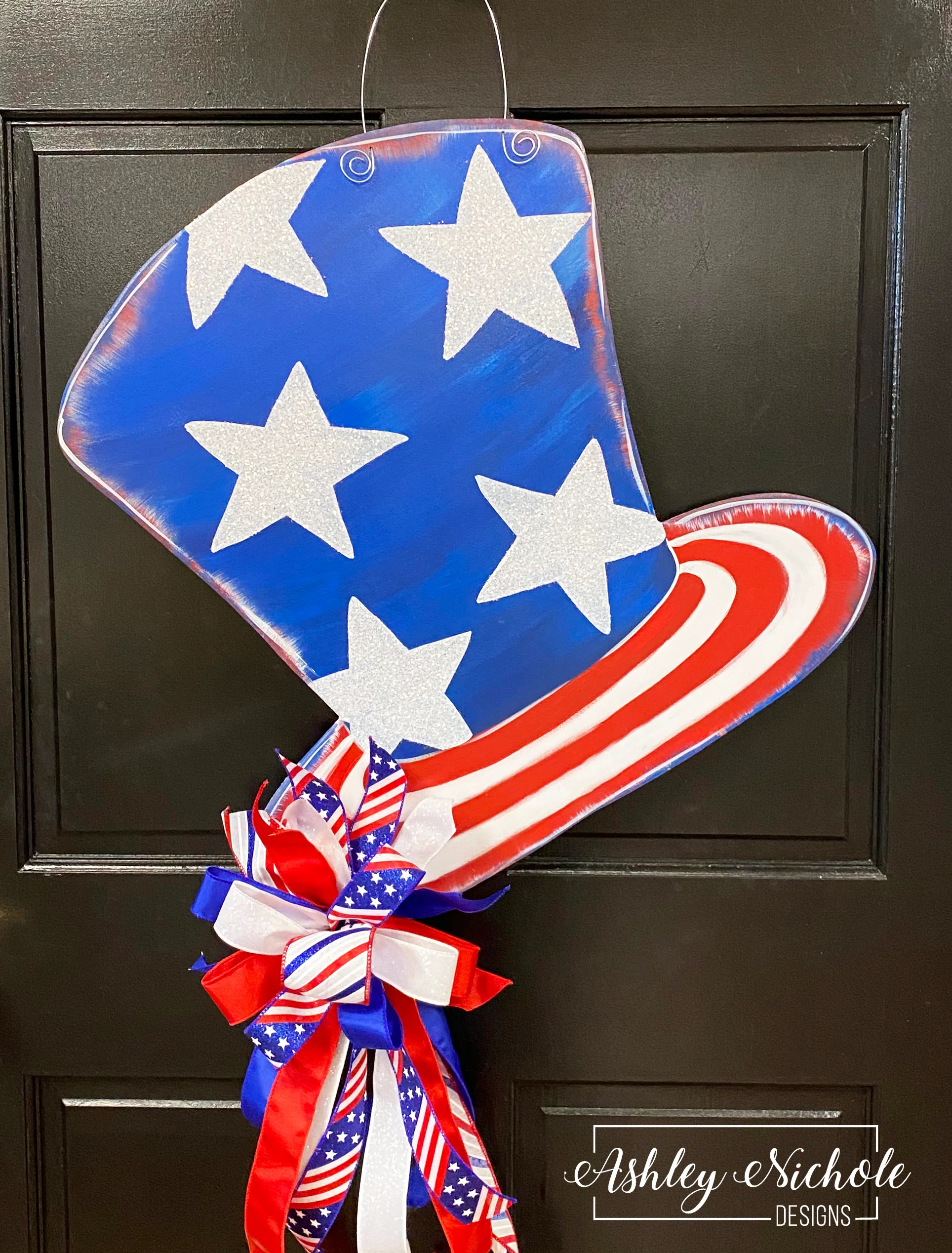 Hats off to Freedom Door Hanger (UV PRINTED Only)