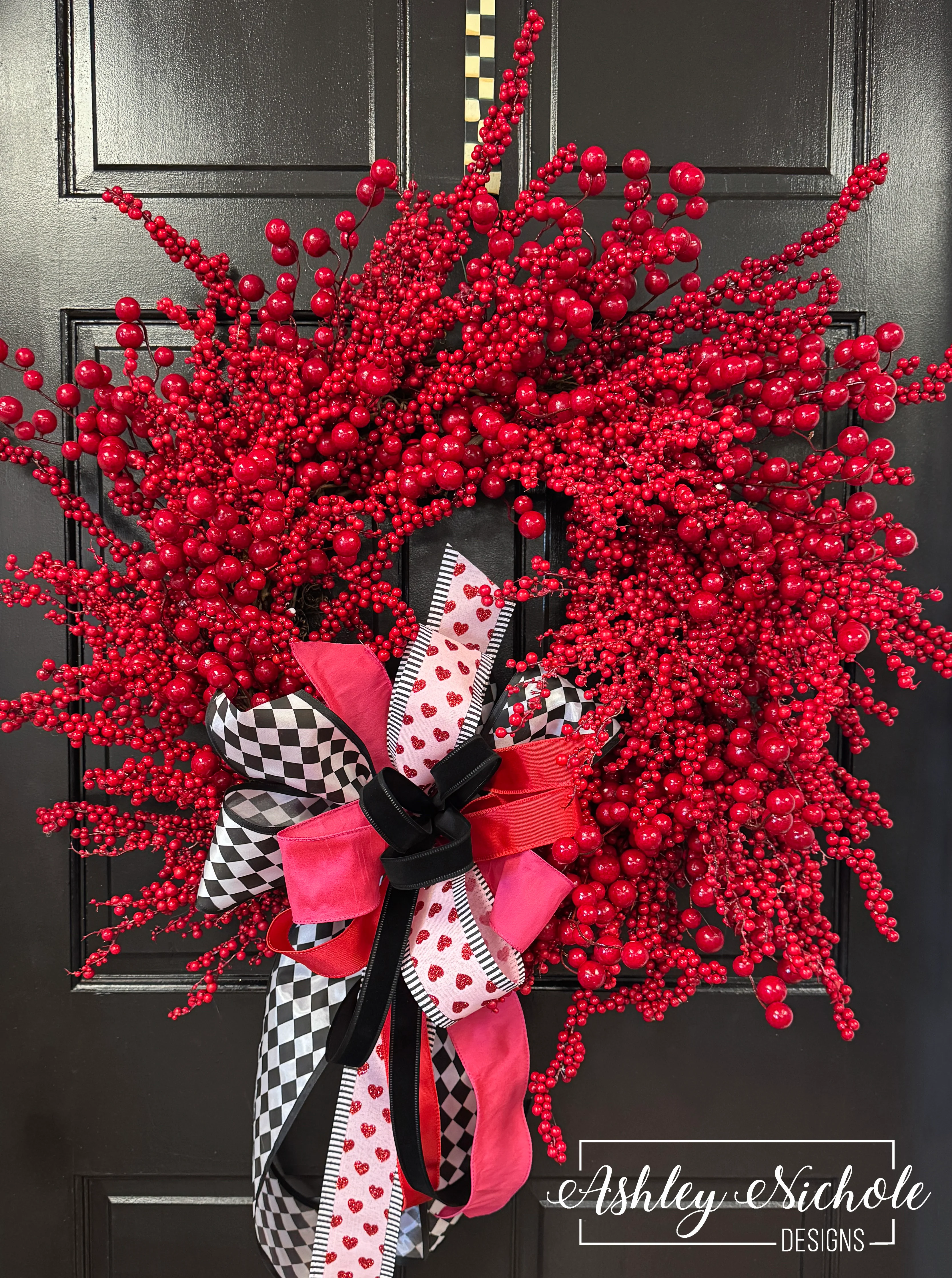 I Love You Berry Much Wreath