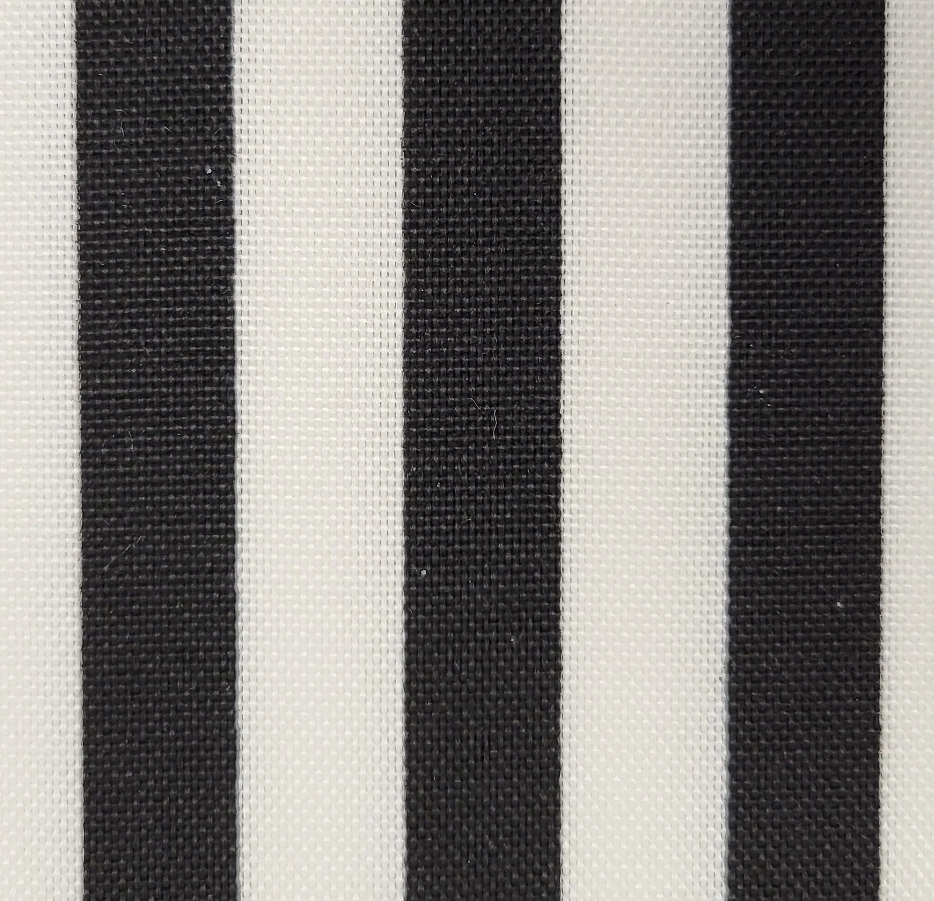 Outdoor Pillow - Black & White Thin Stripe - Image 3