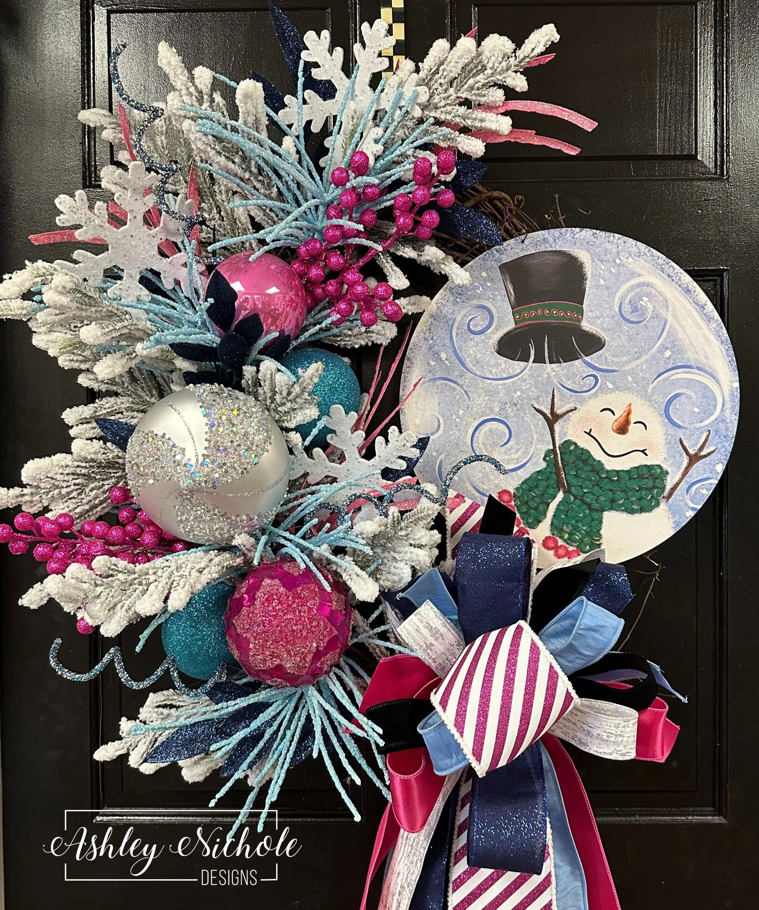 Snow Much Fun Winter Wreath