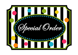 Special Order