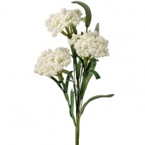 STYRO QUEEN ANN LACE BUSH X3 12" - Choose from 5 Colors - Image 3