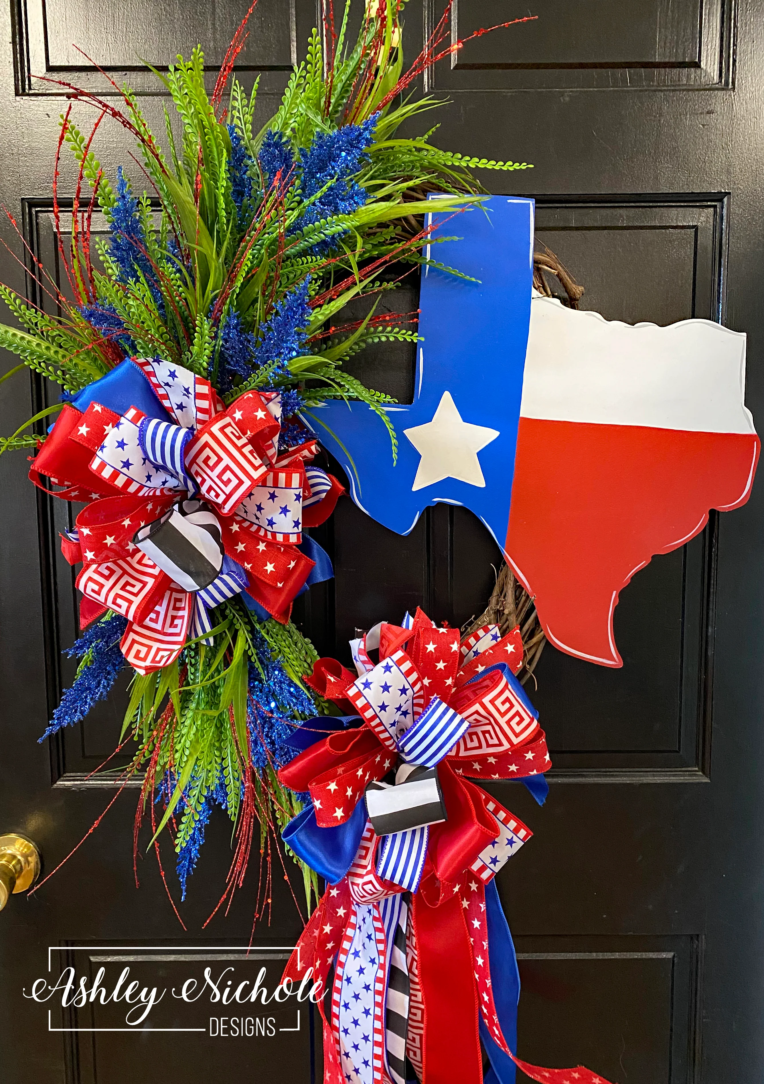 Texas State Patriotic Wreath