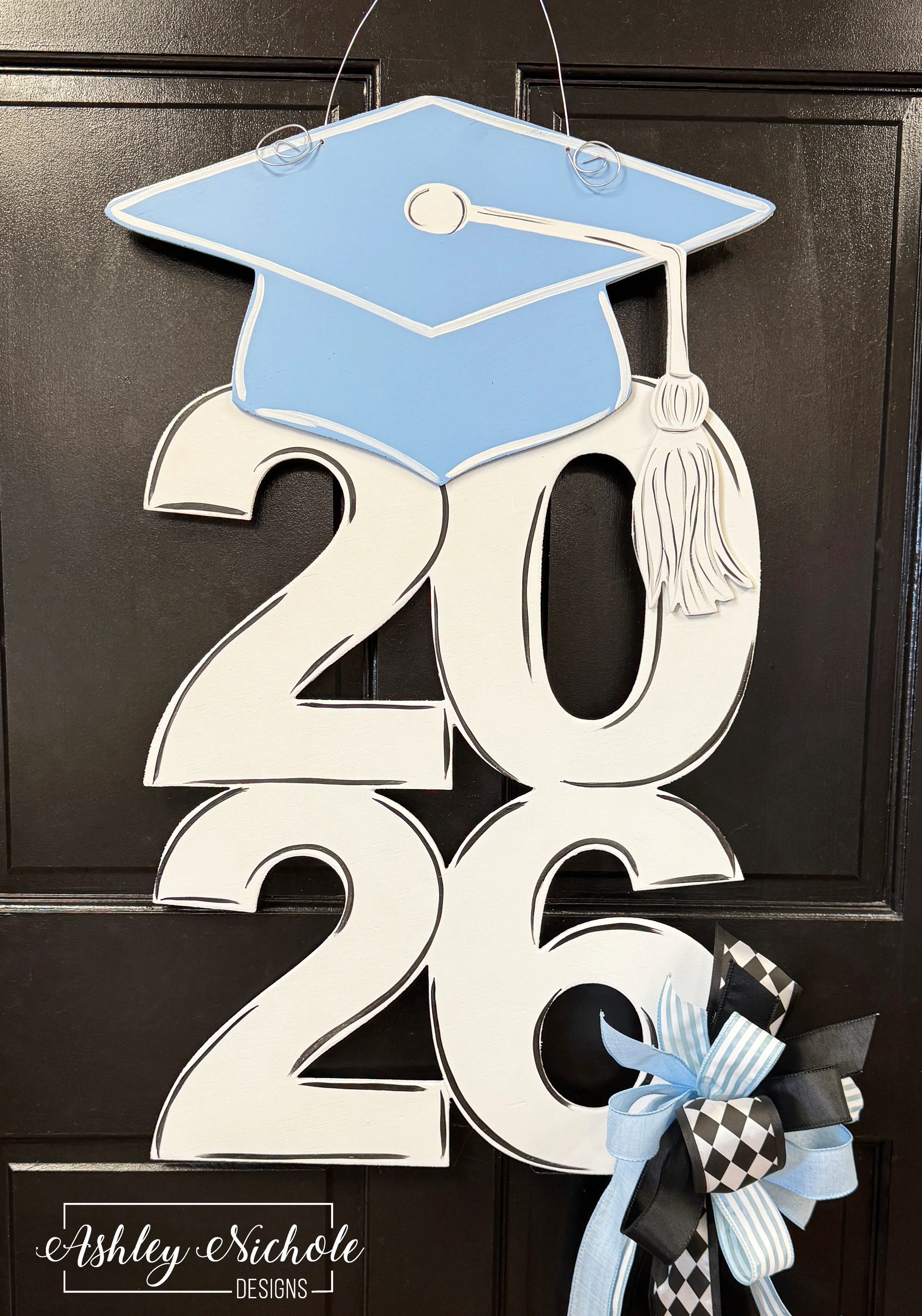 The Grad Stack - Door Hanger (Hand-Painted) - Image 4