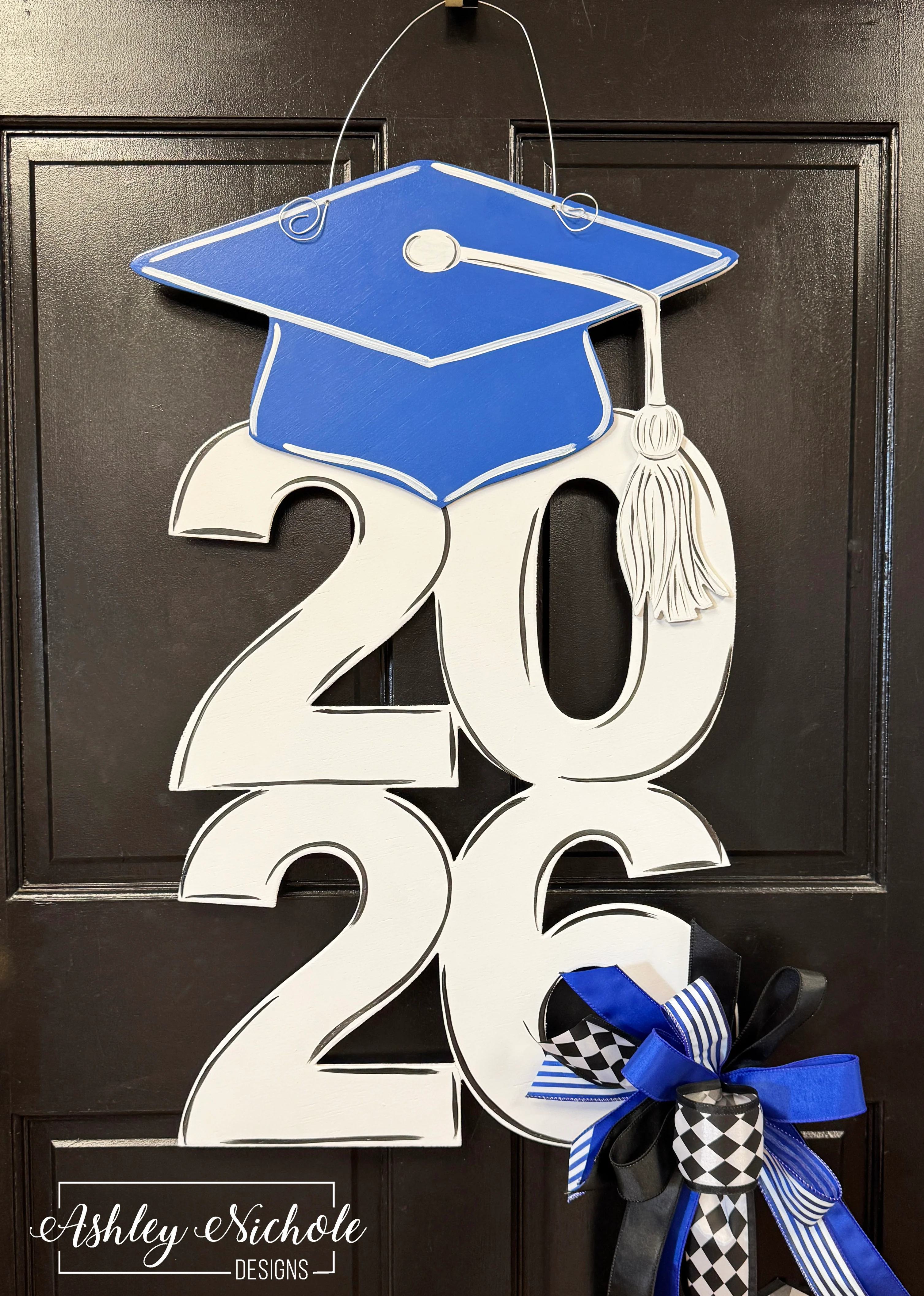 The Grad Stack - Door Hanger (Hand-Painted) - Image 5