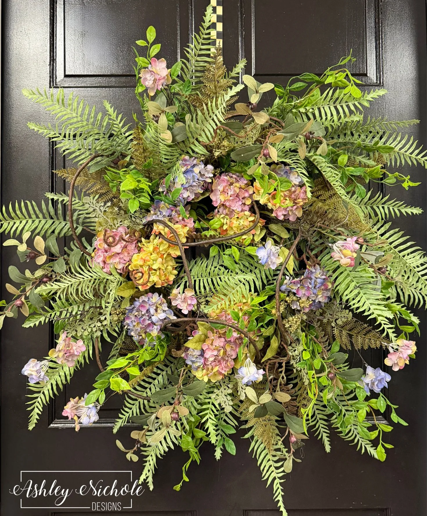 *READY to SHIP* - Whispering Garden Hydrangea Wreath